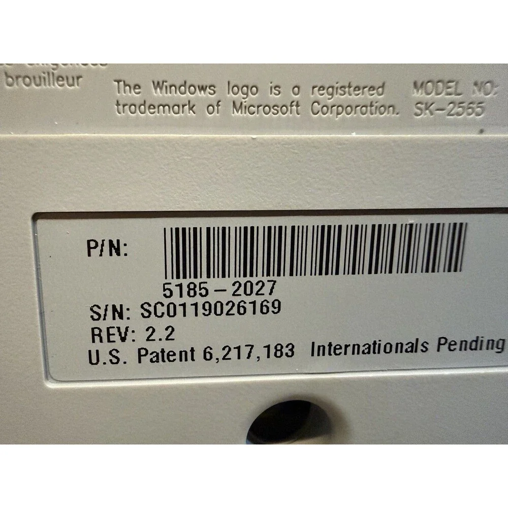 HP SK-2555 Internet/Multimedia Keyboard USB wired